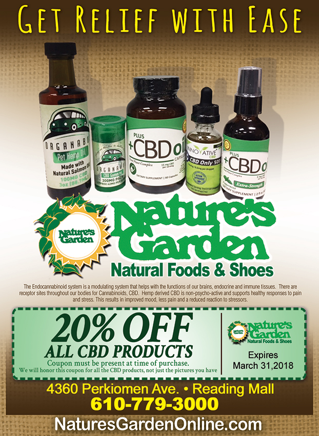 March Savings 20 Off With This Coupon Nature S Garden
